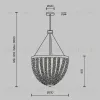 Подвесная люстра Maytoni MOD440PL-06BS  - 6