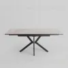 Стол раскладной Marmer 120-180*80*76 керамика антрацит УТ000039729 - 6