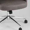 Кресло офисное TopChairs Neoma серый экокожа УТ000041775 - 9