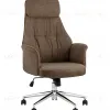 Кресло офисное TopChairs Neoma коричневый экокожа ткань УТ000041771 - 1
