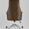 Кресло офисное TopChairs Neoma коричневый экокожа УТ000041776 - 5