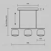 Подвесной светильник Maytoni MOD286PL-L12G3K  - 5