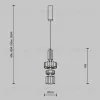 Подвесной светильник Maytoni MOD253PL-L18BS3K3  - 15