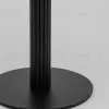 Стол круглый Фризбин D90, столешница МДФ сегни темный, основание металл черный УТ000041629 - 6