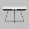Стол Керас 120-180/80/75 столешница МДФ16/керамика Snow white подстолье металл серый УТ000041935 - 3
