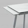 Стол Тайл 140-200/85/75 столешница Snow white подстолье металл серый УТ000041936 - 7