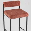 Стул полубарный Балла букле коралловый УТ000041908 - 8
