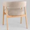 Стул обеденный Zubo с деревянными ножками бежевый УТ000041730 - 6