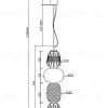 Подвесной светильник Maytoni MOD267PL-L32G3K MOD267PL-L32G3K - 2