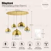 Каскадная люстра Maytoni P140-PL-170-5-G P140-PL-170-5-G - 7