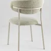 Стул обеденный Ayla бежево-зеленый кремовые ножки УТ000041711 - 5