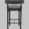 Стул полубарный Флорео букле темно-серый УТ000041331 - 5