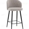 Стул полубарный Ханнингем букле светло-серый УТ000041700 - 1