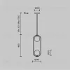Подвесной светильник Maytoni MOD013PL-02B MOD013PL-02B - 12