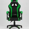 Кресло спортивное TopChairs Shadow черно-зеленый УТ000039465 - 3