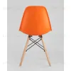Стул Eames Style DSW оранжевый (разборный каркас) УТ000039885 - 5