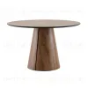 Стол круглый Стивенсон D120 столешница HPL дуб вотан УТ000041625 - 1