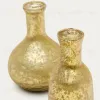 Deila Набор из 2 золотых ваз из переработанного стекла 10 см 218108 - 4