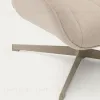 Jaspe Вращающееся кресло бежевого цвета с серой отделкой металла 210902 - 12