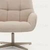 Jaspe Вращающееся кресло бежевого цвета с серой отделкой металла 210902 - 9