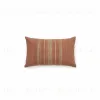 Чехол для подушки из льна Sairu оранжевого цвета с вышивкой из джута 30 x 50 см 262057 - 4