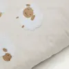 Чехол для подушки Milu из бежевого хлопка с вышивкой с овцами 45 x 45 см 210386 - 6