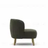 Кресло Ulit из зеленого шенилла с ножками из бука в натуральной отделке 219329 - 6