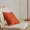 Чехол на подушку Minec терракотовый 100% лен 45 x 45 см 210762 - 2