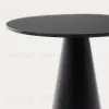 Wilshire Приставной столик из металла и стекла черный Ø35 см 253545 - 6