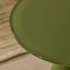 Приставной столик Wilshire из стали с закаленным стеклом с матовой зеленой отделкой Ø35 см 299296 - 3