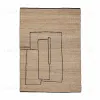Ковер Velira из джута с графическим рисунком 160 x 230 см 262940 - 9