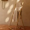 Kenta Вешалка для полотенец  из массива тикового дерева 50 x 95 см 162167 - 2