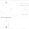 Приставной столик River d55mm River Side Table Ø55 - 11