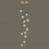 Подвесной светильник MD24001033-12A gold/clear MD24001033-12A gold/clear - 2