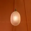  Подвесной светильник Cloyd ZAPFEN P1 / Ø13 см - латунь - розовое стекло (арт.11435)  11435 - 5