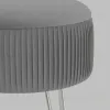 Пуф Астор серебристый серебряные ножки УТ000041380 - 6