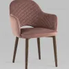 Стул Венера диамант велюр пыльно-розовый УТ000037250 - 3