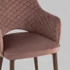 Стул Венера диамант велюр пыльно-розовый УТ000037250 - 10