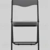 Стул складной Джонни велюр велютто темно-серый каркас черный матовый УТ000041387 - 3