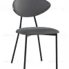Стул обеденный Квинси велюр темно-серый УТ000041637 - 1
