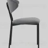 Стул обеденный Квинси велюр темно-серый УТ000041637 - 4
