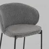 Стул полубарный Тисдейл букле темно-серый УТ000041696 - 8