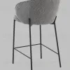 Стул полубарный Тисдейл букле темно-серый УТ000041696 - 6