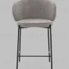 Стул полубарный Тисдейл букле серый УТ000041695 - 3