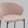 Стул полубарный Тисдейл букле розово-персиковый УТ000041694 - 8