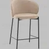 Стул полубарный Тисдейл букле бежевый УТ000041691 - 2