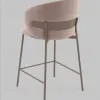 Стул полубарный Блейз велюр бежевый, каркас бежево-серый УТ000041394 - 7