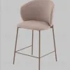 Стул полубарный Блейз велюр бежевый, каркас бежево-серый УТ000041394 - 6