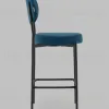 Стул Полубарный Бриф DD велюр синий УТ000041516 - 4