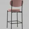 Стул Полубарный Бриф DD велюр пыльно-розовый УТ000041514 - 5